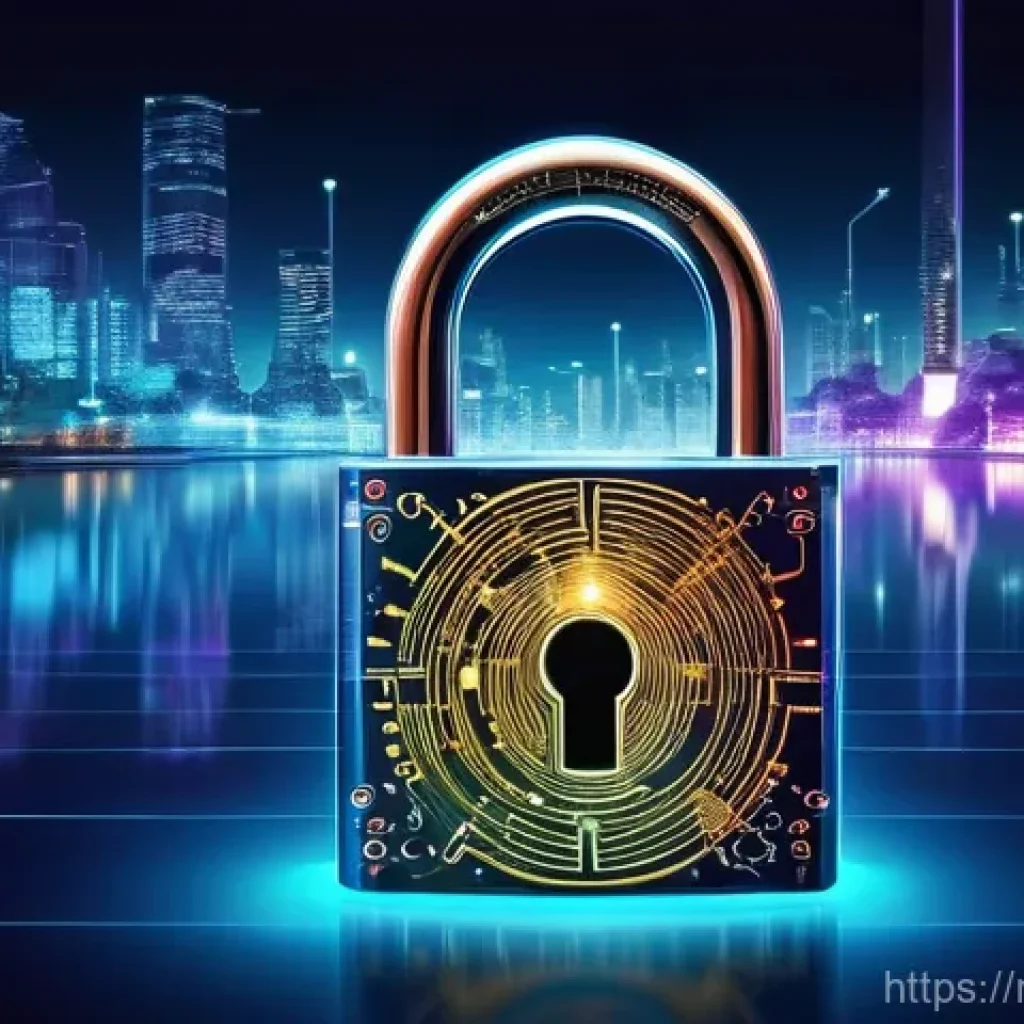 양자 보안 기술 연구자 - **Quantum Threat Visualization:**
    "A visually striking digital art piece depicting a complex, fu...