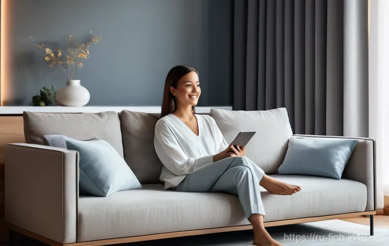 스마트 빌딩 설계자 - Prompt 1: Cozy Smart Home Interior**