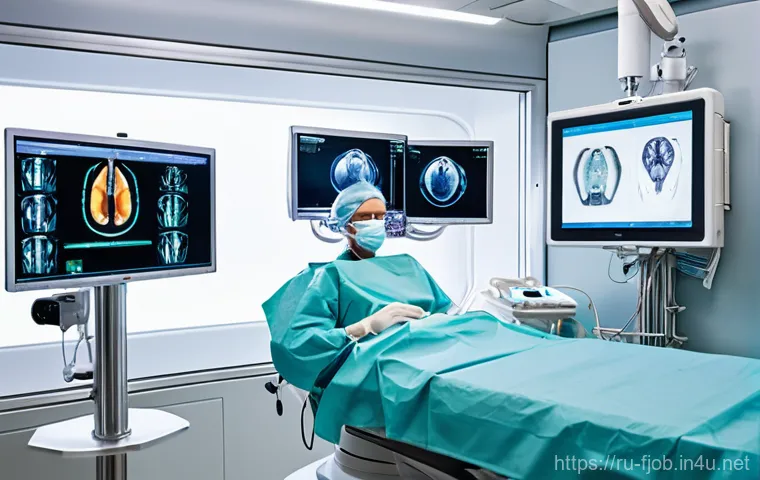 의료용 로봇 개발자 - **Prompt 1: Futuristic Medical Robotics Lab**
    "A vibrant, high-tech laboratory filled with advan...