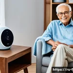 실버 테크 전문가 - **Prompt 1: Intergenerational Video Call**
    "A heartwarming scene featuring a cheerful elderly wo...